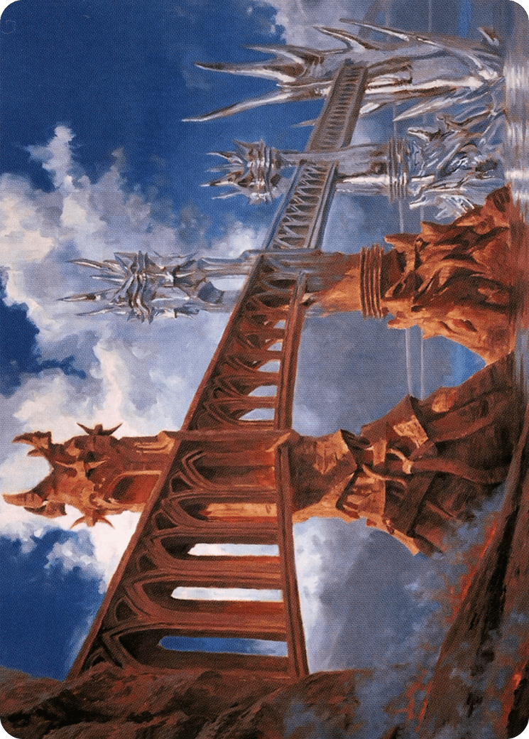 Silverbluff Bridge Art Card [Modern Horizons 2 Art Series] - Card Brawlers