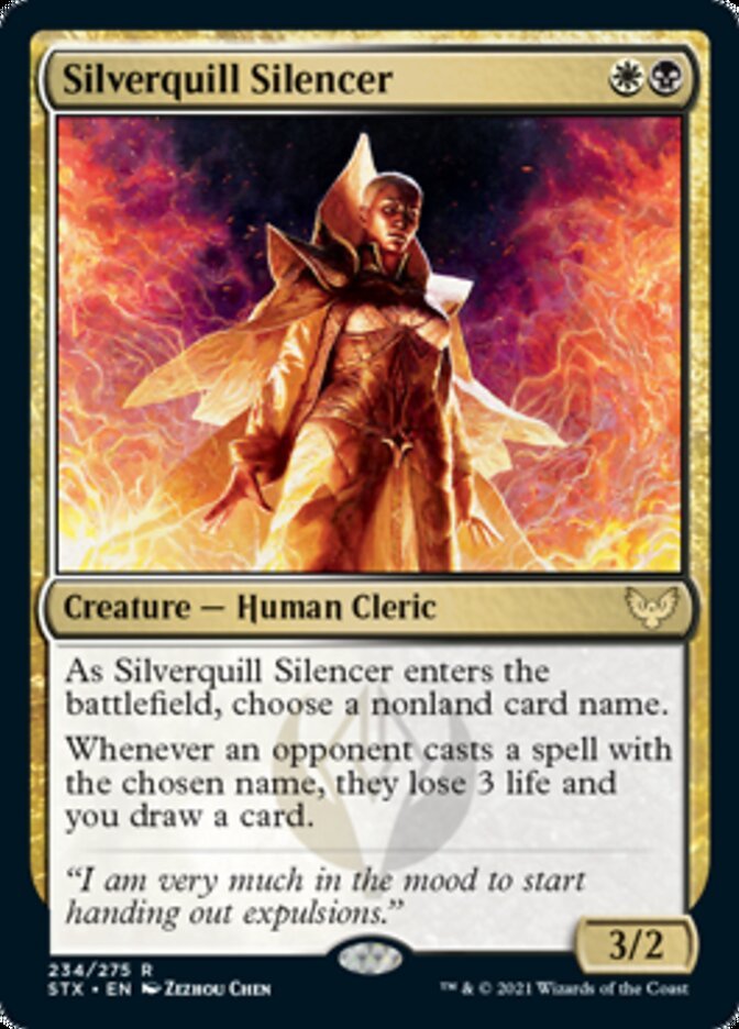 Silverquill Silencer [Strixhaven: School of Mages] - Card Brawlers