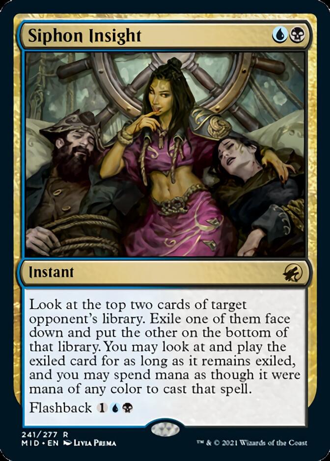 Siphon Insight [Innistrad: Midnight Hunt] - Card Brawlers