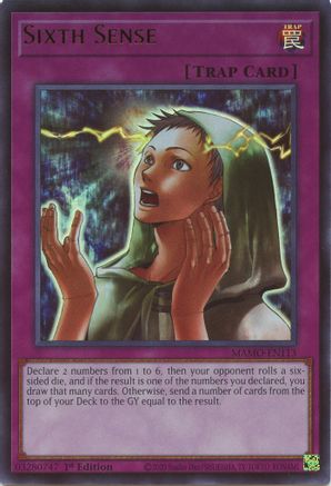 Sixth Sense (MAMO-EN113) - Magnificent Monsters 1st Edition - Card Brawlers