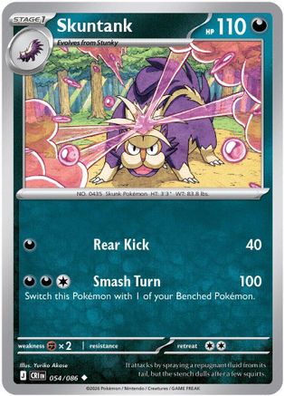Skuntank (054/null) [ME04 Chaos Rising] - Card Brawlers