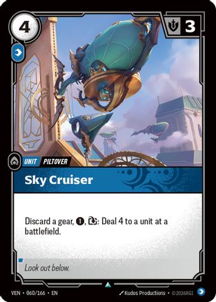Sky Cruiser (060/166) - Vendetta - Card Brawlers