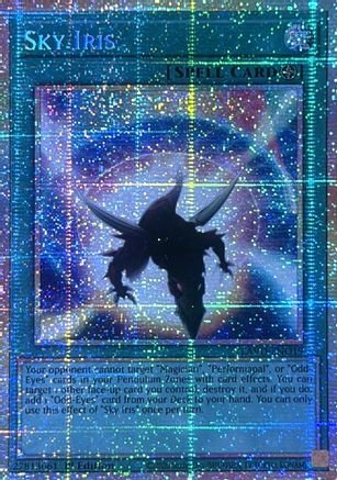 Sky Iris (Starlight Rare) (LAVD-ENO19) - Legendary Arc-V Decks 1st Edition - Card Brawlers
