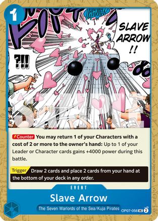 Slave Arrow (Reprint) (OP07-056) - Premium Booster -The Best- Vol. 2 - Card Brawlers