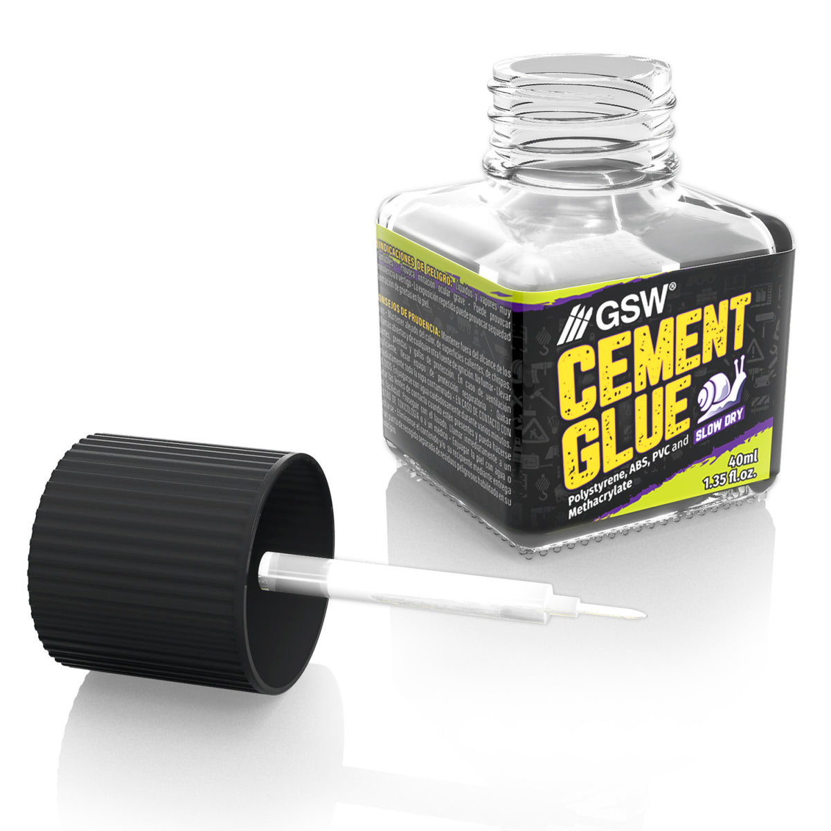 Green Stuff World - Cement Glue for Plastics - Slow Drying - Green Stuff World - Card Brawlers | Quebec | Canada |