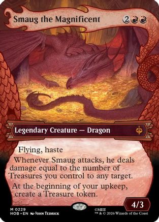 Smaug the Magnificent (Showcase) (HOB-229) - The Hobbit - Card Brawlers