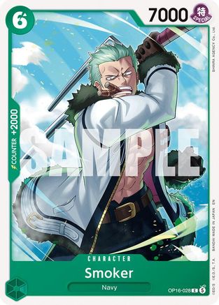 Smoker (OP16-028) - The Time of Battle - Card Brawlers