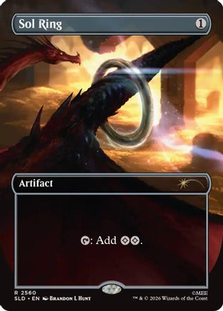 Sol Ring (2560) (SLD-2560) - Secret Lair Drop Series Foil - Card Brawlers