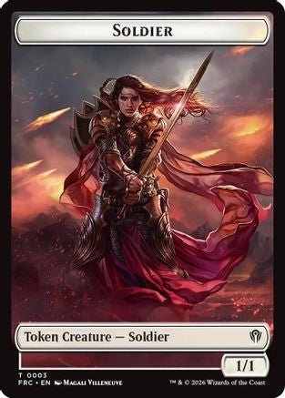 Soldier // Map Double-Sided Token (FRC-3 // 14) - Commander: Reality Fracture - Card Brawlers