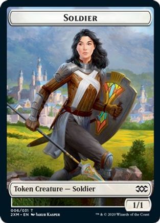 Soldier Token (2XM-006) - Double Masters - Card Brawlers