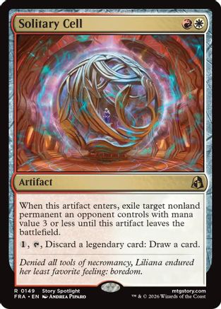 Solitary Cell (FRA-149) - Reality Fracture Foil - Card Brawlers