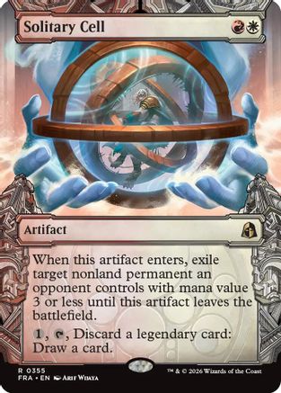 Solitary Cell (Showcase) (0355) (FRA-355) - Reality Fracture Foil - Card Brawlers