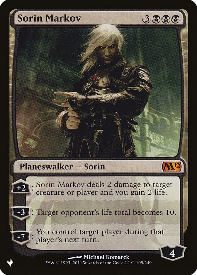 Sorin Markov [The List] - Card Brawlers