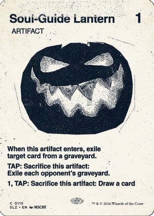 Soul-Guide Lantern (0115) (SLZ-115) - Secret Lair x MSCHF: The Zeta Set - Card Brawlers