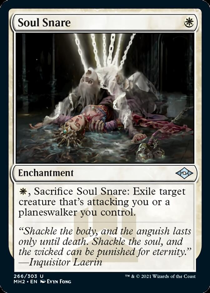 Soul Snare (Foil Etched) [Modern Horizons 2] - Card Brawlers
