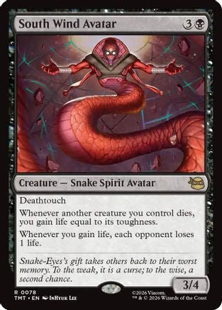 South Wind Avatar (TMT-078) - Teenage Mutant Ninja Turtles Foil - Card Brawlers