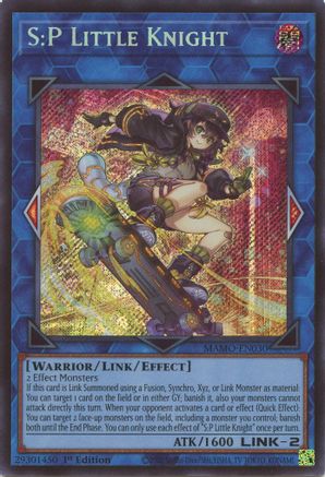 S:P Little Knight (Secret Rare) (MAMO-EN030) - Magnificent Monsters 1st Edition - Card Brawlers