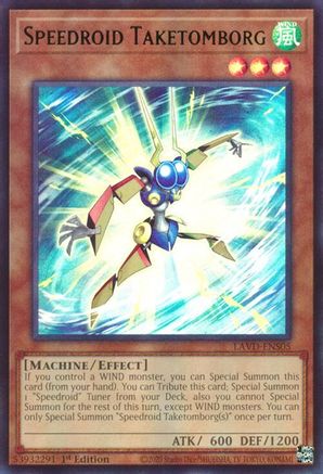 Speedroid Taketomborg (UR) (LAVD-ENS05) - Legendary Arc-V Decks 1st Edition - Card Brawlers