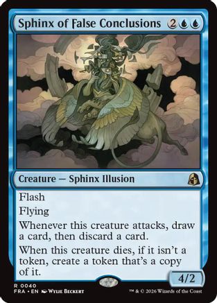Sphinx of False Conclusions (FRA-040) - Reality Fracture - Card Brawlers