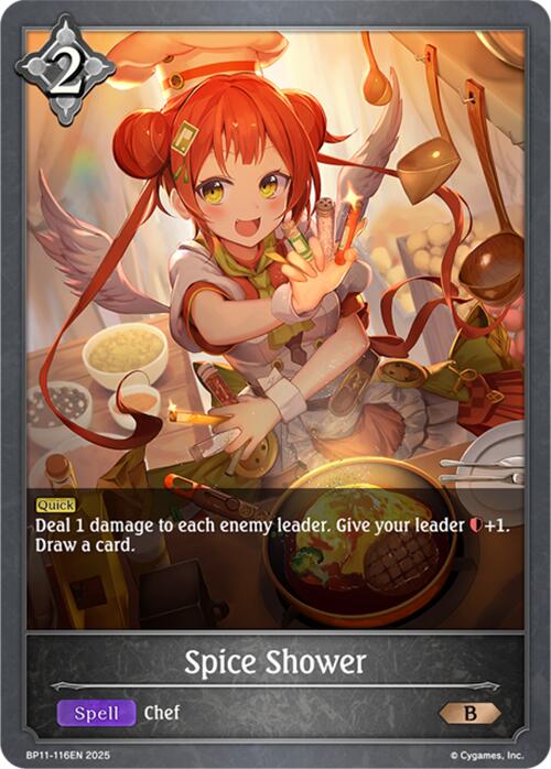 Spice Shower (BP11 - 116EN) [Bullet of Fate] - Card Brawlers