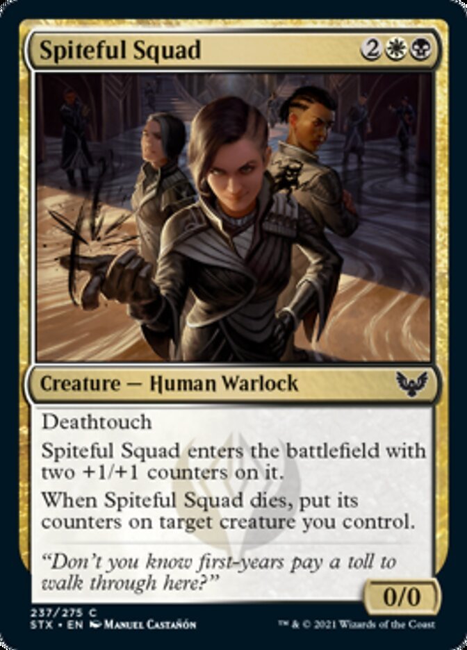 Spiteful Squad [Strixhaven: School of Mages] - Card Brawlers