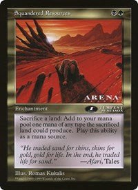 Squandered Resources (Oversized) [Oversize Cards] - Card Brawlers