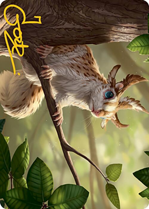 Squirrel Sovereign Art Card (Gold - Stamped Signature) [Modern Horizons 2 Art Series] - Card Brawlers