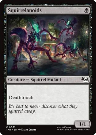 Squirrelanoids (TMT-081) - Teenage Mutant Ninja Turtles - Card Brawlers