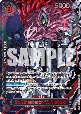 St. Ethanbaron V. Nusjuro (Parallel) (OP13-080) - Carrying On His Will Foil - Card Brawlers