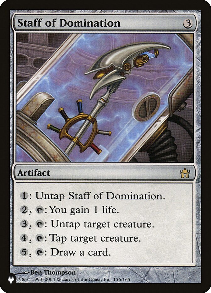 Staff of Domination [The List] - Card Brawlers