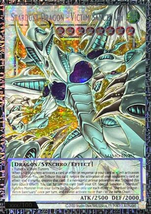 Stardust Dragon - Victim Sanctuary (GMR) (MAMO-EN007) - Magnificent Monsters 1st Edition - Card Brawlers