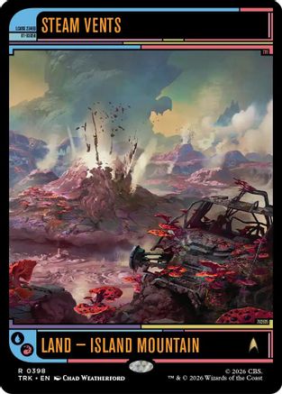 Steam Vents (TRK-398) - Star Trek - Card Brawlers