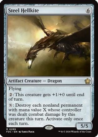 Steel Hellkite (FDC-289) - Commander: Foundations - Card Brawlers