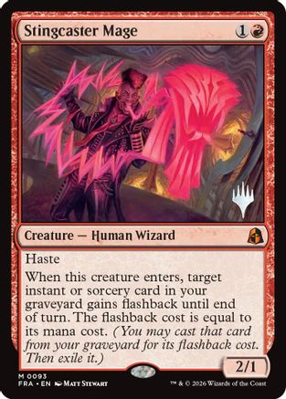 Stingcaster Mage (PPFRA-093) - Promo Pack: Reality Fracture - Card Brawlers