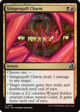 Stingerquill Charm (FRA-150) - Reality Fracture Foil - Card Brawlers