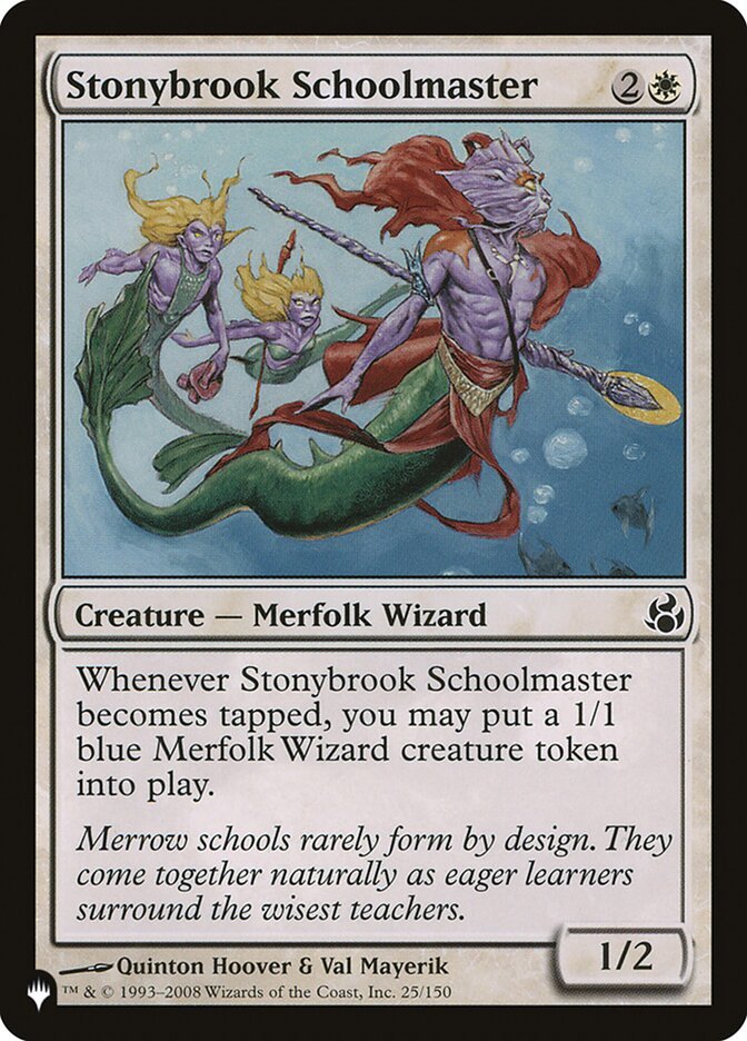 Stonybrook Schoolmaster [The List] - Card Brawlers