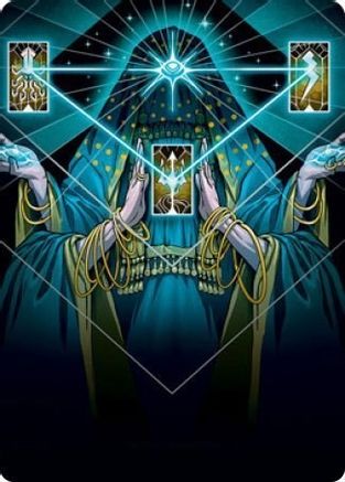 Strategic Planning Art Card (ASSTX-068) - Art Series: Strixhaven - Card Brawlers