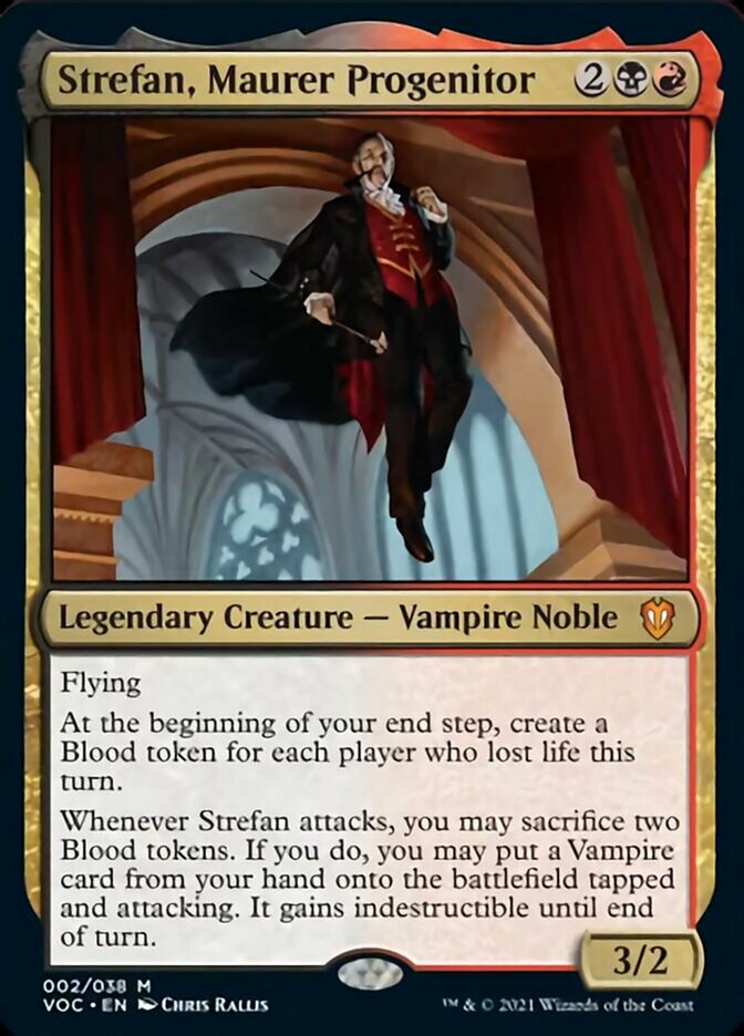 Strefan, Maurer Progenitor (Display Commander) [Innistrad: Crimson Vow Commander] - Card Brawlers
