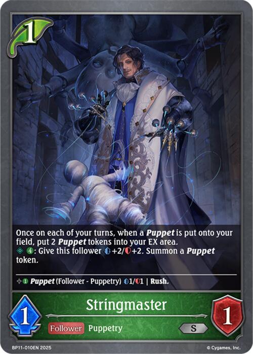 Stringmaster (BP11 - 010EN) [Bullet of Fate] - Card Brawlers