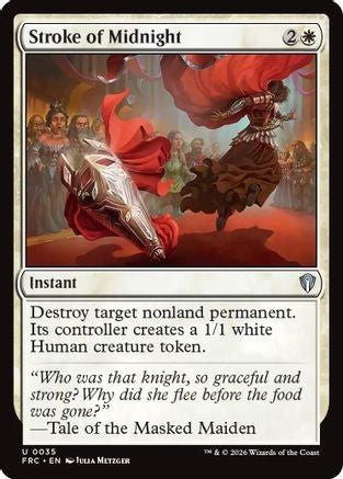 Stroke of Midnight (FRC-035) - Commander: Reality Fracture - Card Brawlers