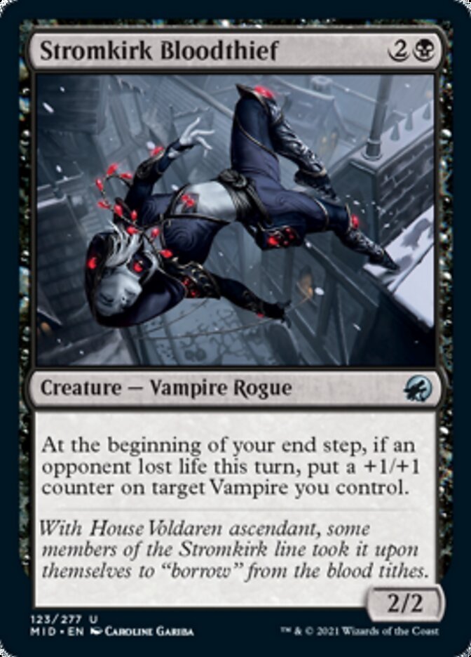 Stromkirk Bloodthief [Innistrad: Midnight Hunt] - Card Brawlers