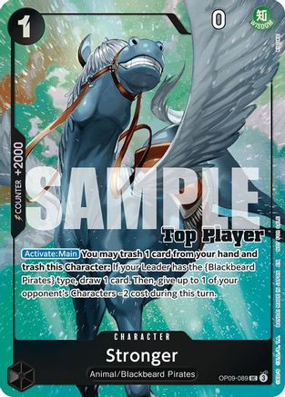 Stronger (CS 25-26 Top Player Pack Vol. 2) (OP09-089) - One Piece Promotion Cards Foil - Card Brawlers