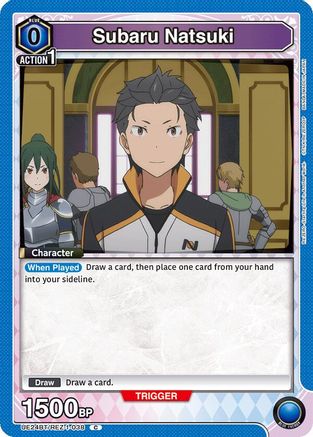 Subaru Natsuki (038) (UE24BT/REZ-1-038) - UE24BT ReZERO Starting Life in Another World - Card Brawlers