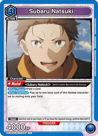 Subaru Natsuki (040) (UE24BT/REZ-1-040) - UE24BT ReZERO Starting Life in Another World Foil - Card Brawlers
