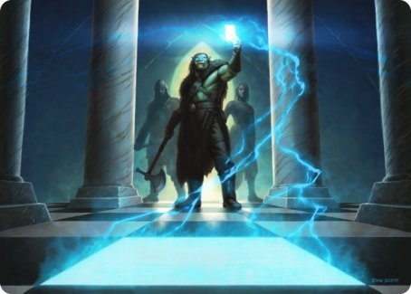 Sudden Insight Art Card [Dungeons & Dragons: Adventures in the Forgotten Realms Art Series] - Card Brawlers