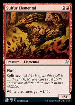 Sulfur Elemental [Time Spiral Remastered] - Card Brawlers