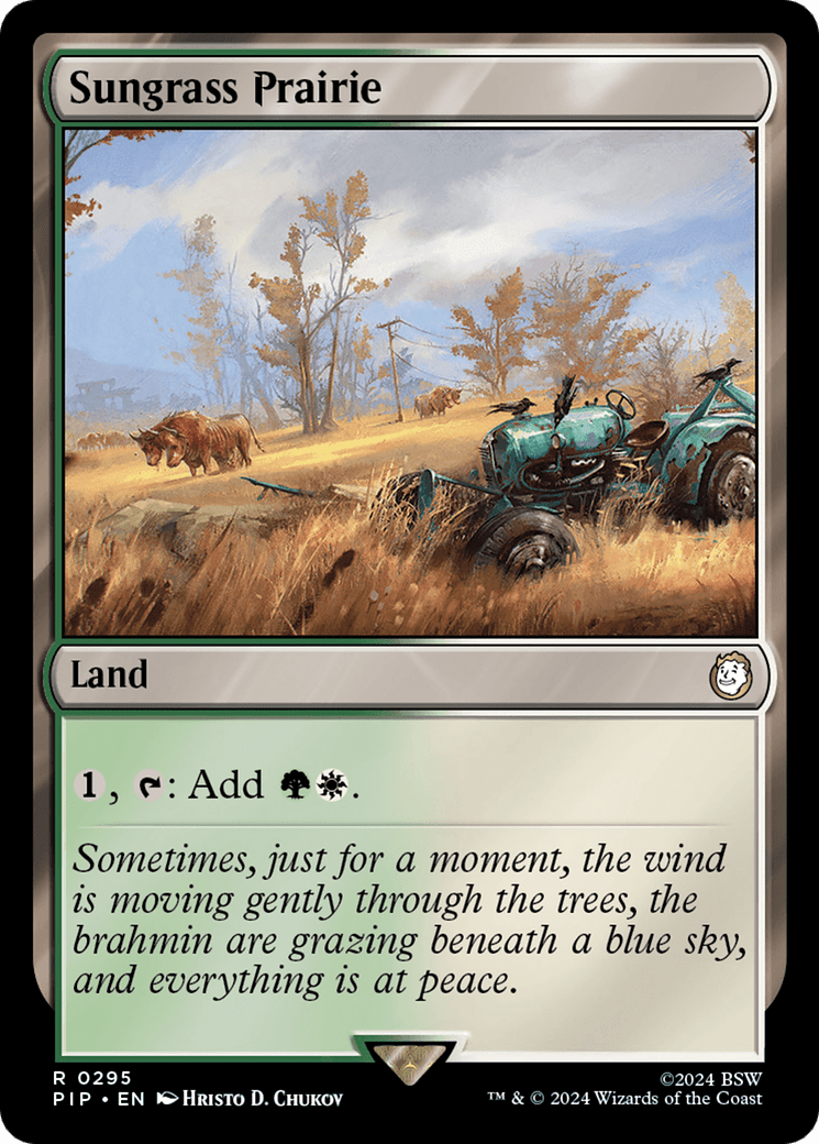 Sungrass Prairie [Fallout] - Card Brawlers