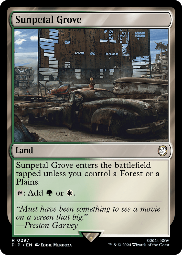 Sunpetal Grove [Fallout] - Card Brawlers