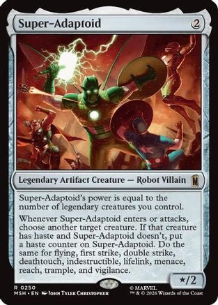 Super-Adaptoid (MSH-250) - Marvel Super Heroes - Card Brawlers