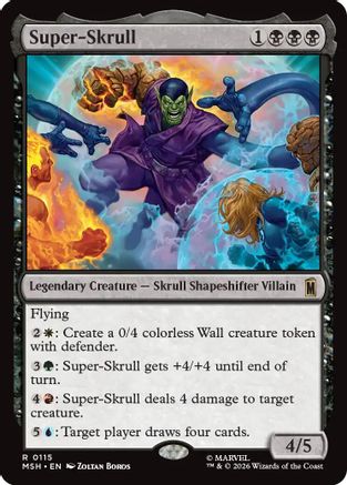 Super-Skrull (MSH-115) - Marvel Super Heroes Foil - Card Brawlers